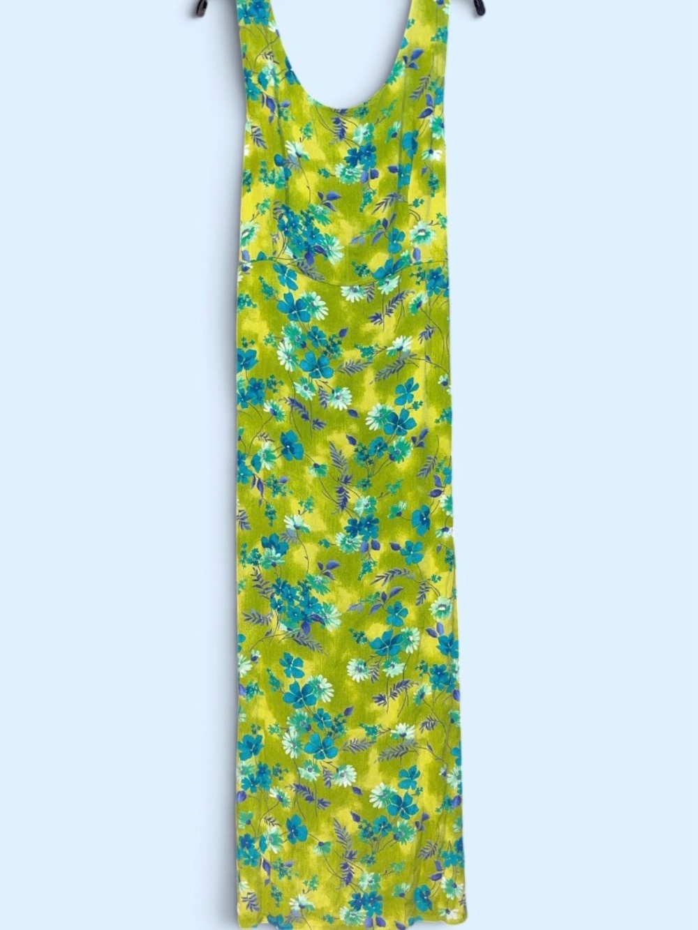 Green Floral Dress